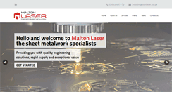Desktop Screenshot of maltonlaser.com